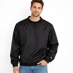 Vintage Worth Black Coated Pullover Fall Retro Sports Spring Travel Winter Y2K